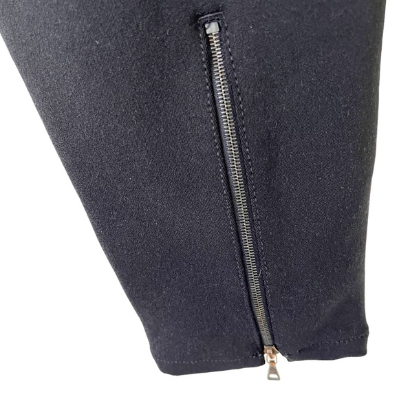 Prada Equestrian Jodhpur Zip Ankle Riding Pants In Black Size 46/10 - Picture 13 of 16